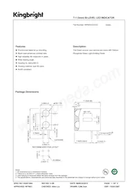 WP934GO/2GD 데이터 시트 표지