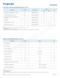 WP934MD/2ID 데이터 시트 페이지 2