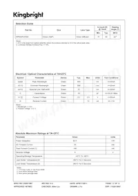 WP934PJ/3GD Datasheet Page 2