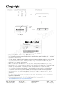 WP934RZ/3GD Datasheet Pagina 4