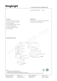 WP934SA/3GT Datasheet Cover