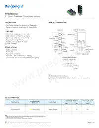 WP934SB/4GD Datasheet Cover