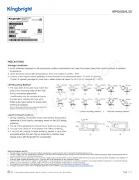 WP934SB/4LGD Datasheet Page 4