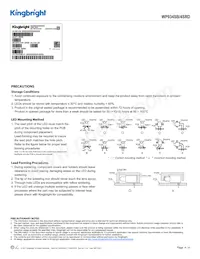 WP934SB/4SRD Datasheet Pagina 4