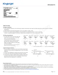 WP934SB/4YD Datasheet Page 4