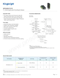 WP934SB/GYGYD 데이터 시트 표지