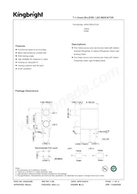 WP937MD/2YGW Datasheet Cover