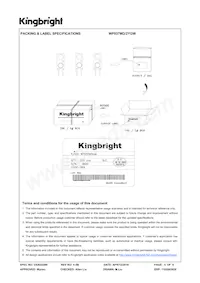 WP937MD/2YGW Datasheet Pagina 5