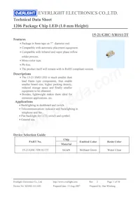 15-21/GHC-YR1S1/2T Datasheet Cover