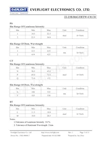 22-23B/R6GTBTW-C01/2C Datasheet Page 5