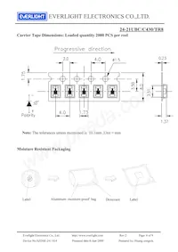 24-21UBC/C430/TR8 Datasheet Page 6