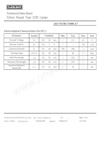 264-7SURC/S400-A7 Datasheet Page 3