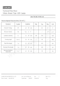 264-7SURC/S530-A4 Datasheet Page 3