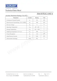 334-15/T2C2-1SUA 데이터 시트 페이지 3