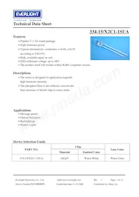 334-15/X2C1-1SUA Datasheet Cover