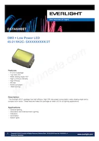 45-21/KK2C-S4040AC4CB41/2T Datasheet Cover