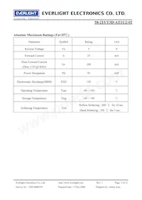 58-215/T3D-AT1U2/4T Datasheet Pagina 3