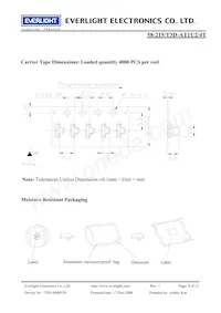 58-215/T3D-AT1U2/4T 데이터 시트 페이지 9