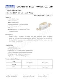 65-21/BHC-FS1T1B14/2AA Datasheet Copertura