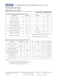 65-21/G6C-AQ1R2B/2T Datasheet Pagina 3