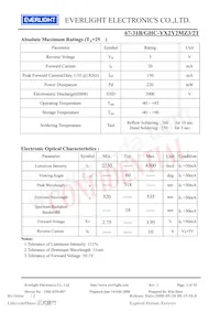 67-31B/GHC-YX2Y2MZ3/2T Datasheet Page 3
