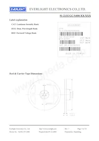 91-21SUGC/S400-A4/TR9 Datasheet Page 5