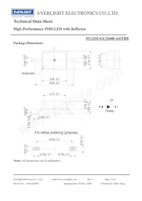93-21SUGC/S400-A6/TR8 Datasheet Pagina 2