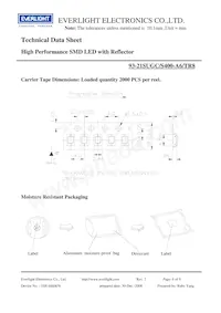 93-21SUGC/S400-A6/TR8 Datasheet Pagina 6