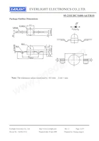 95-21SUBC/S400-A6/TR10 Datasheet Page 2