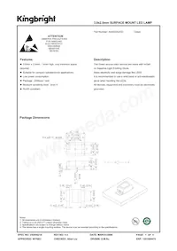 AA3020AZGC 데이터 시트 표지