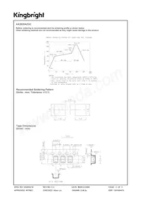 AA3020AZGC 데이터 시트 페이지 4