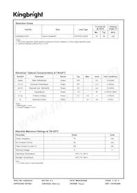 AA3528ACGCK 데이터 시트 페이지 2