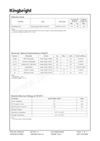 AA3528ASYCK Datasheet Page 2