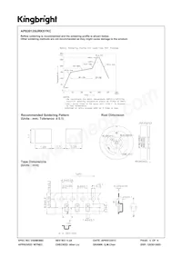 APB2012SURKSYKC Datasheet Page 5