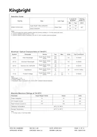 APB2012SYKCGKC Datasheet Page 2