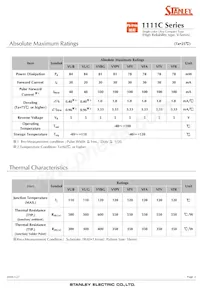 AY1111C-TR Datasheet Pagina 3