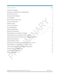 BXRA-30G3500-F-00 Datasheet Pagina 2