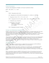 BXRA-30G3500-F-00 Datasheet Pagina 3