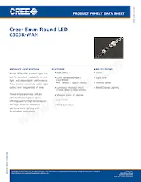 C503R-WAN-CA0C0021 Datasheet Cover