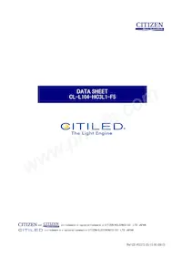 CL-L104-HC3L1-F5 데이터 시트 표지