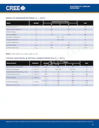 CLM4S-DKW-CDGGMDDDD3 Datasheet Pagina 2