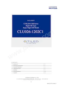 CLU026-1202C1-403H7G5數據表 封面