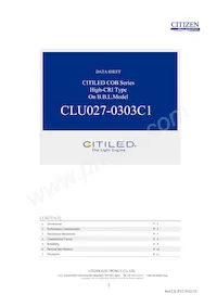 CLU027-0303C1-403H5G3 Datasheet Copertura