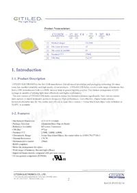 CLU028-1201C4-303H7K4 Datasheet Pagina 2