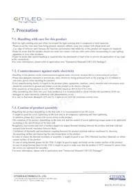 CLU028-1201C4-303H7K4 Datasheet Pagina 11