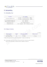 CLU028-1203C4-303H7K4 Datasheet Page 9