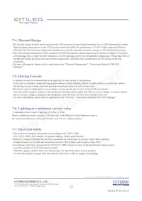 CLU038-1205C4-653M2K1 Datasheet Pagina 12