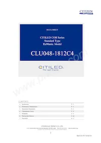 CLU048-1812C4-273H5K2 Datasheet Cover