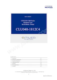 CLU048-1812C4-50AL7K3 Datasheet Cover