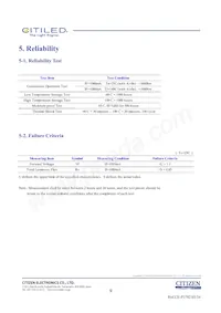 CLU048-1812C4-50AL7K3 Datasheet Page 9